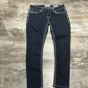 Daytrip Women's Dark Blue Straight Leg Jeans